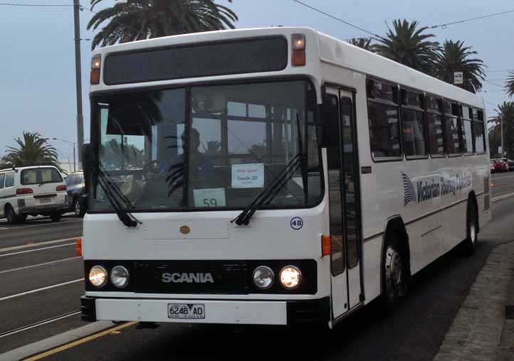 Victorian Touring Scania K113CRB Newhham 48